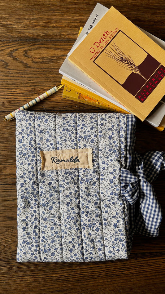 Customized Quilted Bible Sleeve