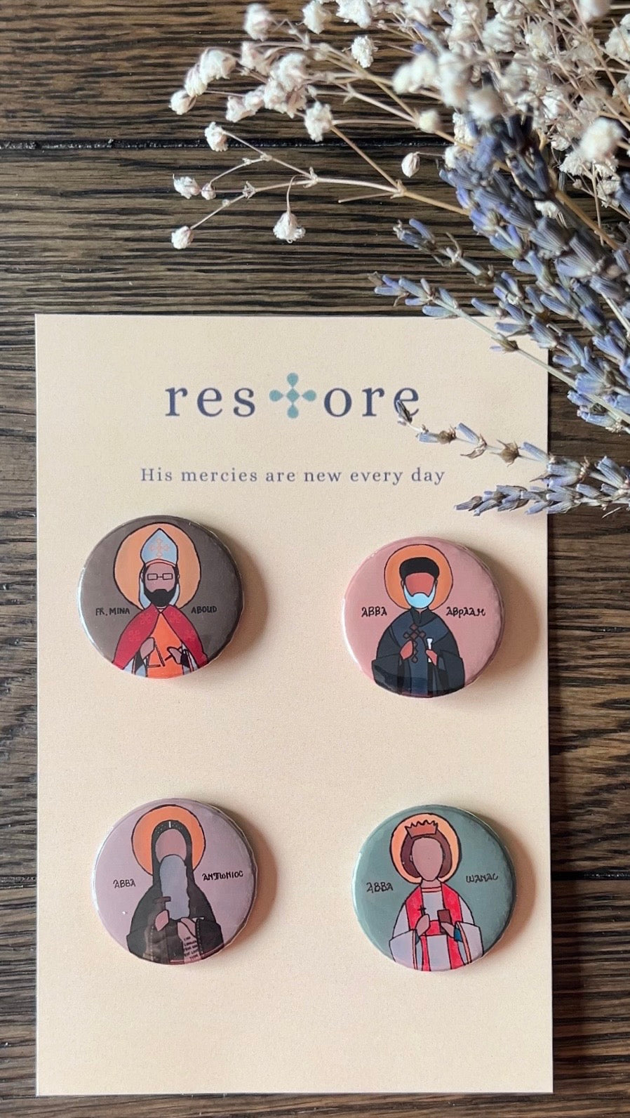 Saint Button Variety Pack